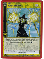 Witch's Lightning 112/163 MetaZoo Nightfall 1st Edition Non Holo